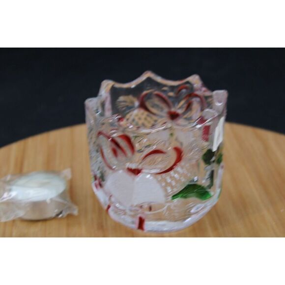 CELEBRATIONS by MIKASA Holiday Bells Collection Votive Candle Holder NIB - Picture 4 of 8